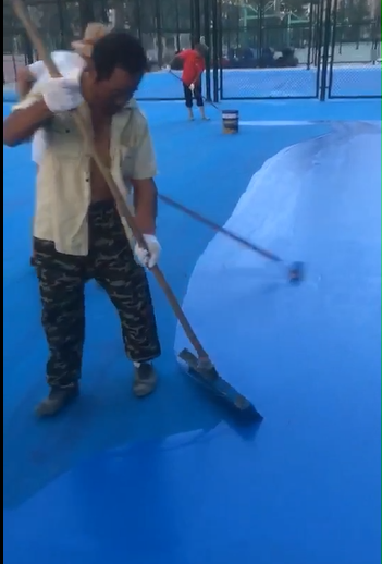 EPDM、硅PU场地施工中常见问题及解决方案
